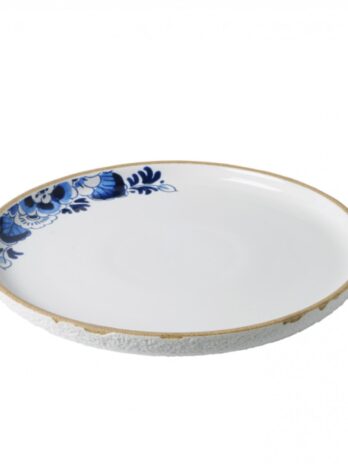 Blauw: Blossom Dinner Plate