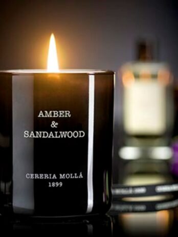 Cereria Molla: Amber & Sandalwood Candle Large