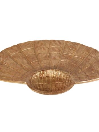 G & C Interiors: Shell Dish Antique Gold