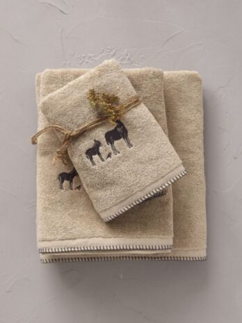 Bath Towel Set Arsene Taupe