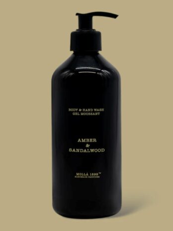 Cereria Molla: Amber & Sandalwood Perfumed Shower Gel