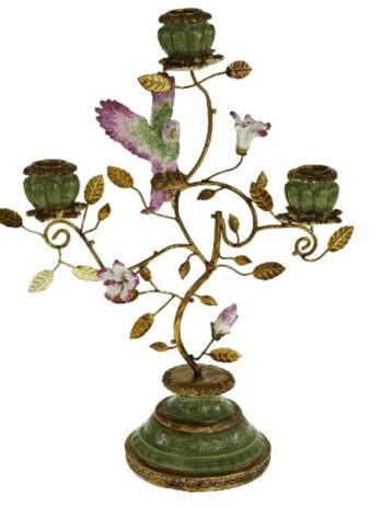 Candleholder Parrot Green