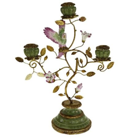 Candleholder Parrot Green