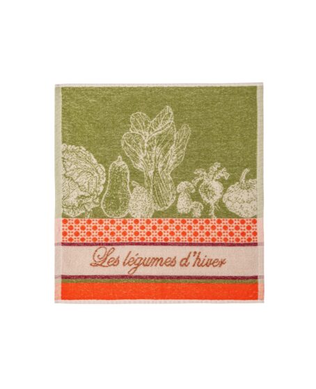Coucke: Jacquard Terry Towel Veggies