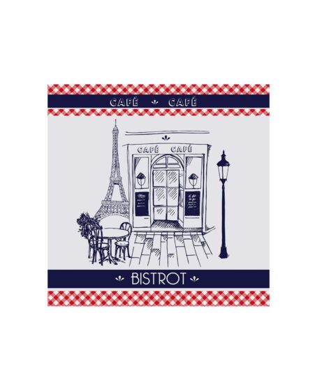 Coucke: Jacquard Terry Towel Eiffel