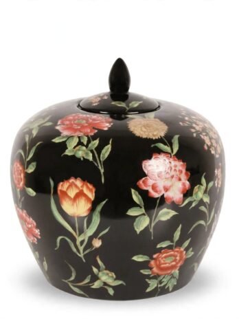 G & C Interiors: Noir Garden Jar with Lid