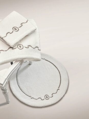 Luxury Bath Towel Set Cameo Milky White