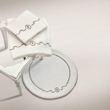 Luxury Bath Towel Set Cameo Milky White