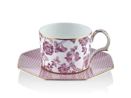 Royal Palais:Teacup & Saucer Rose