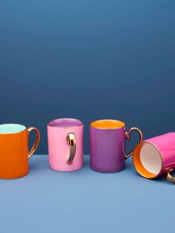 Grace Mugs 4 Colours Assorted