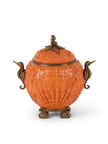 G & C Interiors: Seahorse Jar with Lid
