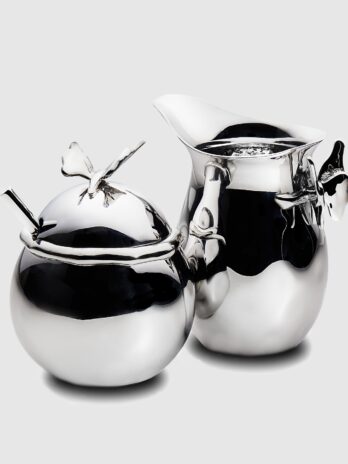 Butterfly Cream & Sugar Set