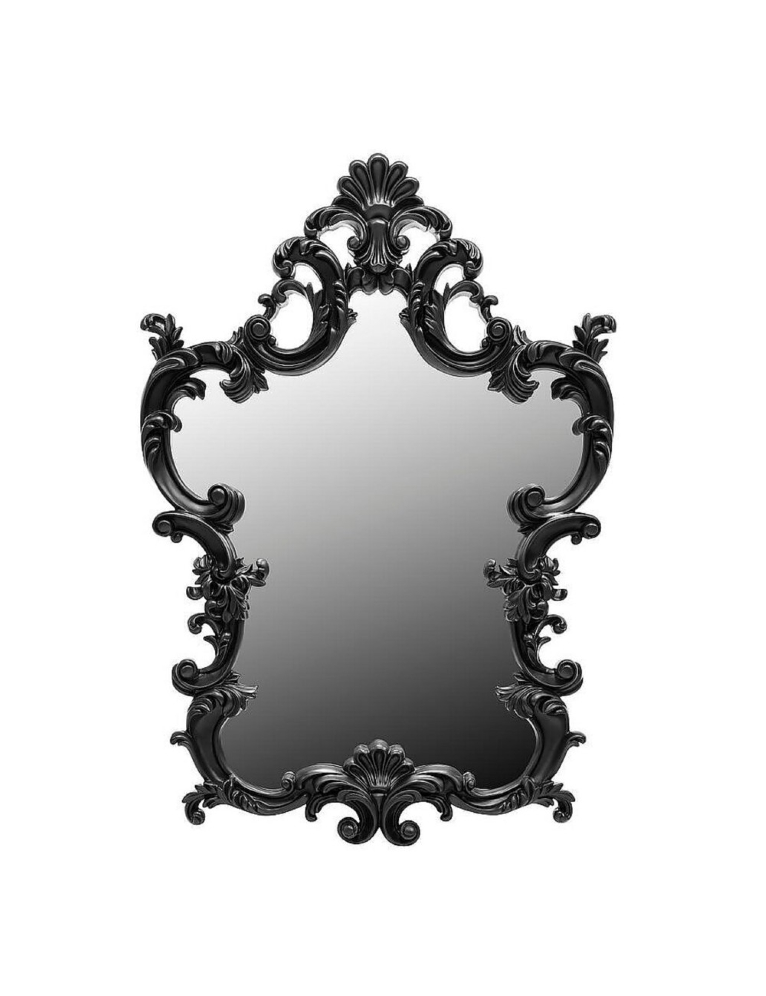 Abhika: Baroque Mirror Black