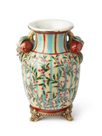 Abhika: Atlanta Blossom Porcelain Vase