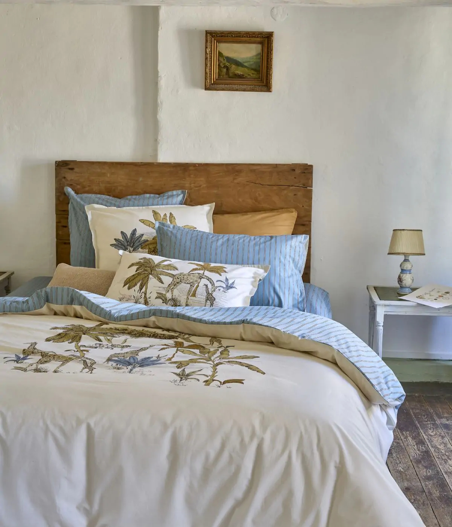 Sylvie Thiriez: Oasis Percale Bedding Set